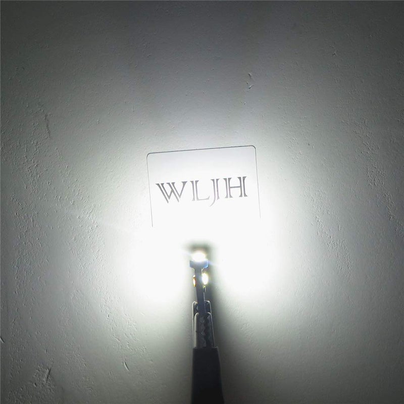 WLJH مصابيح WLJH 6x T5 LED ويدج خالية من أخطاء Canbus 74 73 17 ساطعة للغاية بيضاء 3030 شريحة لسيارات عدادات لوحة القيادة ومؤشرات لوحة الأدوات - Image 4
